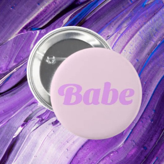 BABE Selbstbewusstseins-Button – Trage Deine Macht Button