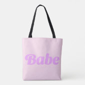 BABE Statement-Taschentuch – Trage es, als ob es d Tasche (Rückseite)