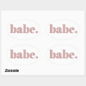 Babe Sticker (Blatt)