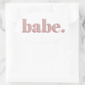 Babe Sticker (Tasche)