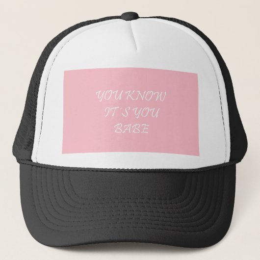Babe Truckerkappe (Vorderseite)