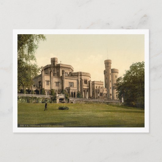 Babelsberg Palace, Potsdam, Berlin, Deutschland Postkarte (Vorderseite)