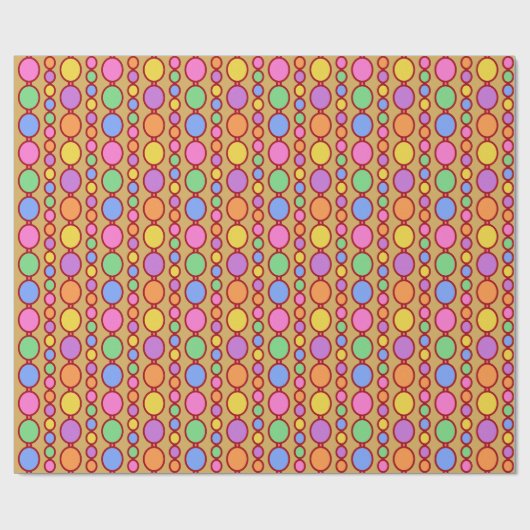 Babes Beads Bright Red Geschenkpapier (Flach)