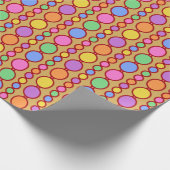 Babes Beads Bright Red Geschenkpapier (Ecke)