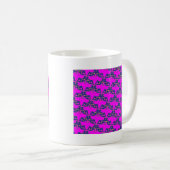 Babes Pattern Kaffeetasse (VorderseiteRechts)