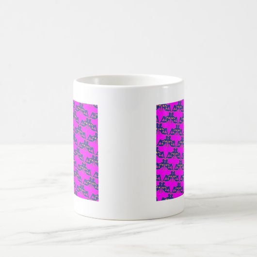 Babes Pattern Kaffeetasse (Mittel)