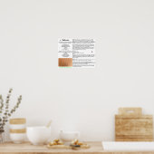 Babesia Symptome und Transmission Poster (Küche)