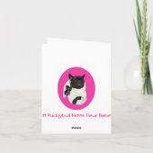 Babette - Birthday Fairy Karte (Rückseite)