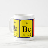 Babette Periodenname Tasse (Vorderseite Links)