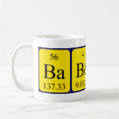 Babette Periodenname Tasse (Links)