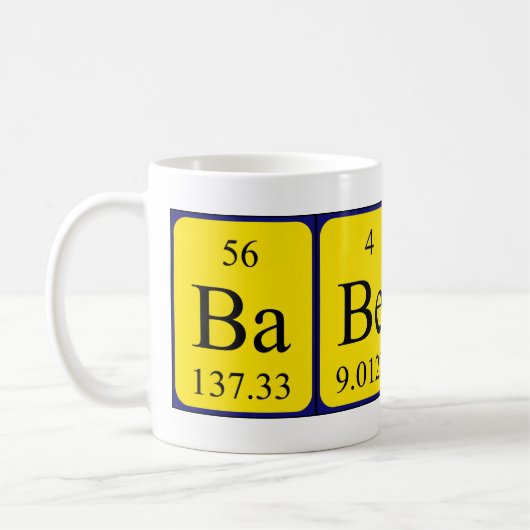 Babette Periodenname Tasse (Links)