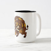 Babi Ngepet Zweifarbige Tasse (VorderseiteRechts)