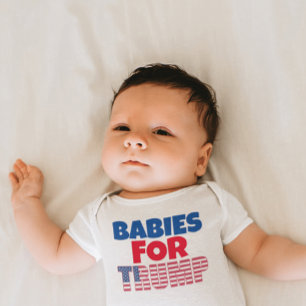BABIEN FÜR TRUMP ONE PIECE JUMPER BABY STRAMPLER
