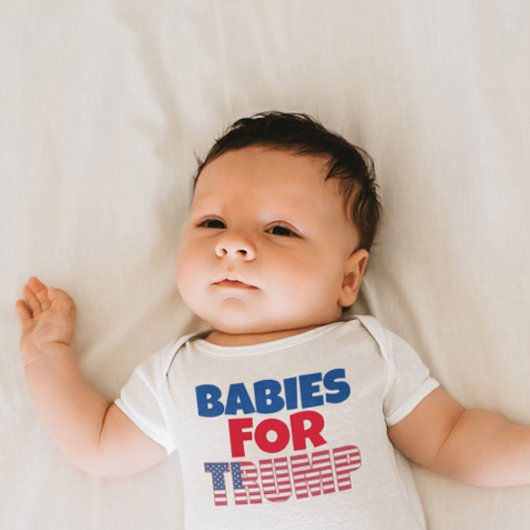 BABIEN FÜR TRUMP ONE PIECE JUMPER BABY STRAMPLER