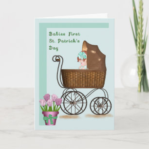 Babies First St. Patrick's Day Card Karte