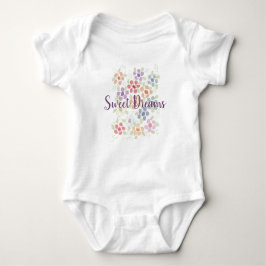 Babies Sweet Dreams Sleepwear Baby Strampler