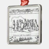 Babington und seine Komplizen Silbernes Ornament (Links)
