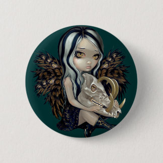 "Babirusa-Schädel-" Knopf Button