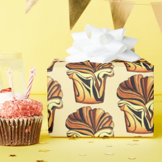 Babka Chocolate Brot Slice Loaf Jüdische Bäckerei Geschenkpapier (Geburtstagsparty)