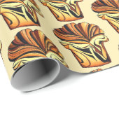 Babka Chocolate Brot Slice Loaf Jüdische Bäckerei Geschenkpapier (Rolleneckpunkt)