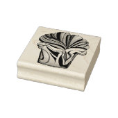 Babka Chocolate Brot Slice Loaf Jüdische Bäckerei Gummistempel (Stempel)