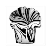 Babka Chocolate Brot Slice Loaf Jüdische Bäckerei Gummistempel (Prägung)