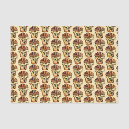 Babka Chocolate Brot Slice Loaf Jüdische Bäckerei Seidenpapier (Vorderseite)