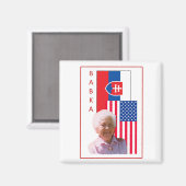 Babka Magnet (Vorderseite/Rückseite)