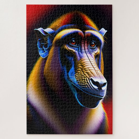 Baboon 1014 Stück Jigsaw Puzzle (Vertikal)