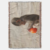 Baboon Baby Decke (Vorderseite Vertikal)