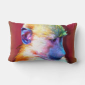 Baboon Baby Pillow Lendenkissen (Rückseite)