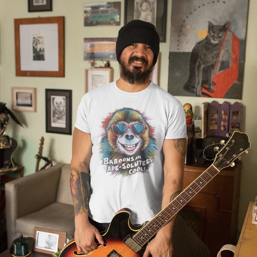 Baboon Bonanza T-Shirt: Eine Coole Erklärung Wir T-Shirt