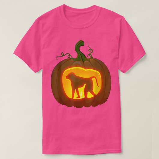 Baboon Halloween Shirt385 T-Shirt (Design vorne)