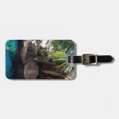 Baboon im Paradies, Gepäckmarke Gepäckanhänger (Vorderseite horizontal)