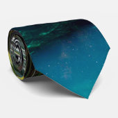 Baboon im Paradies, Neck Tie Krawatte (Gerollt)