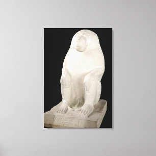 Baboon, Mittleres Königreich, möglicherweise 7. Dy Leinwanddruck