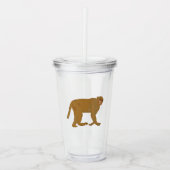 Baboon monkey art acryltrinkbecher (Vorderseite)