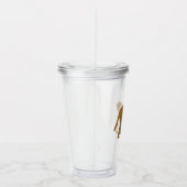 Baboon monkey art acryltrinkbecher (Rechts)