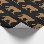 Baboon Monkey Art Geschenkpapier (Ecke)