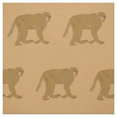 Baboon Monkey Art  Stoff (Muster)