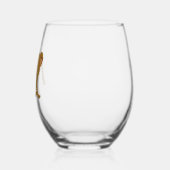 Baboon monkey art weinglas ohne stiel (Links)