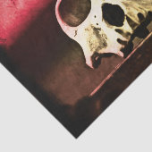 Baboon Skull Sunset Seidenpapier (Ausschnitt)
