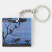 Baboons Schlüsselanhänger (Rückseite)