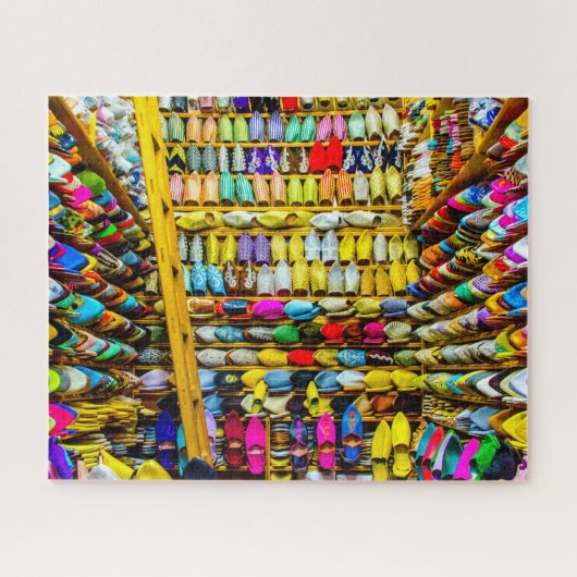 Babouche Slippers Puzzle (Horizontal)