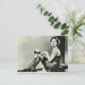 Babs Blythe Postkarte (Stehend Vorderseite)