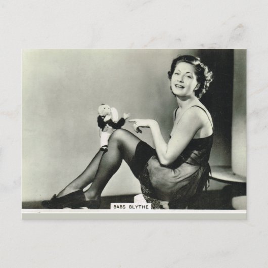 Babs Blythe Postkarte (Vorderseite)