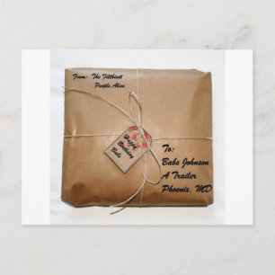 Babs Johnson Birthday Package Postkarte