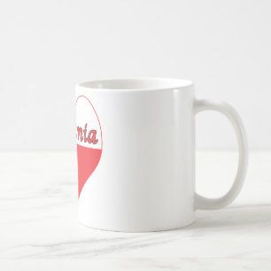 Babunia Polnisches Herz Kaffeetasse