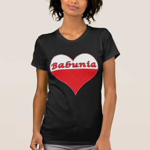 Babunia Polnisches Herz T-Shirt