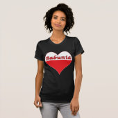 Babunia Polnisches Herz T-Shirt (Vorne ganz)